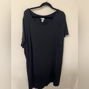 Ava & Viv black T-shirt dress